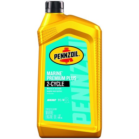 PENNZOIL Marine TC-W3 2-Cycle Synthetic Blend Engine Oil 1 qt 550044674